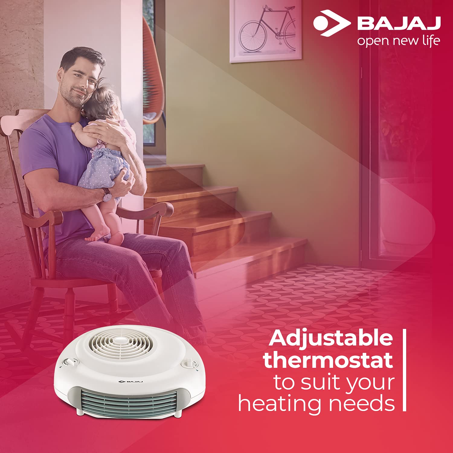 Bajaj RX 11 2000-Watt Heat Convector, White 