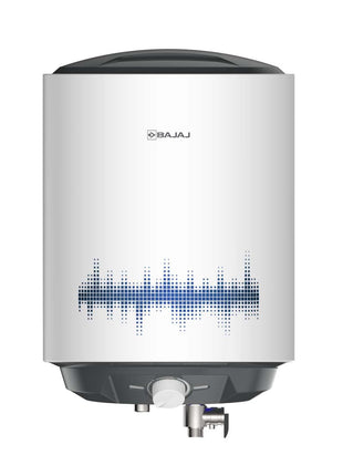 Bajaj Shield Series New Shakti 25L Vertical Storage Water Heater For Home| 5-Star Rated Geyser| Multiple Safety Systems| For High Rise Buildings| 10-Yr Tank 6-Yr Element 4-Yr Product Warranty 【White】 