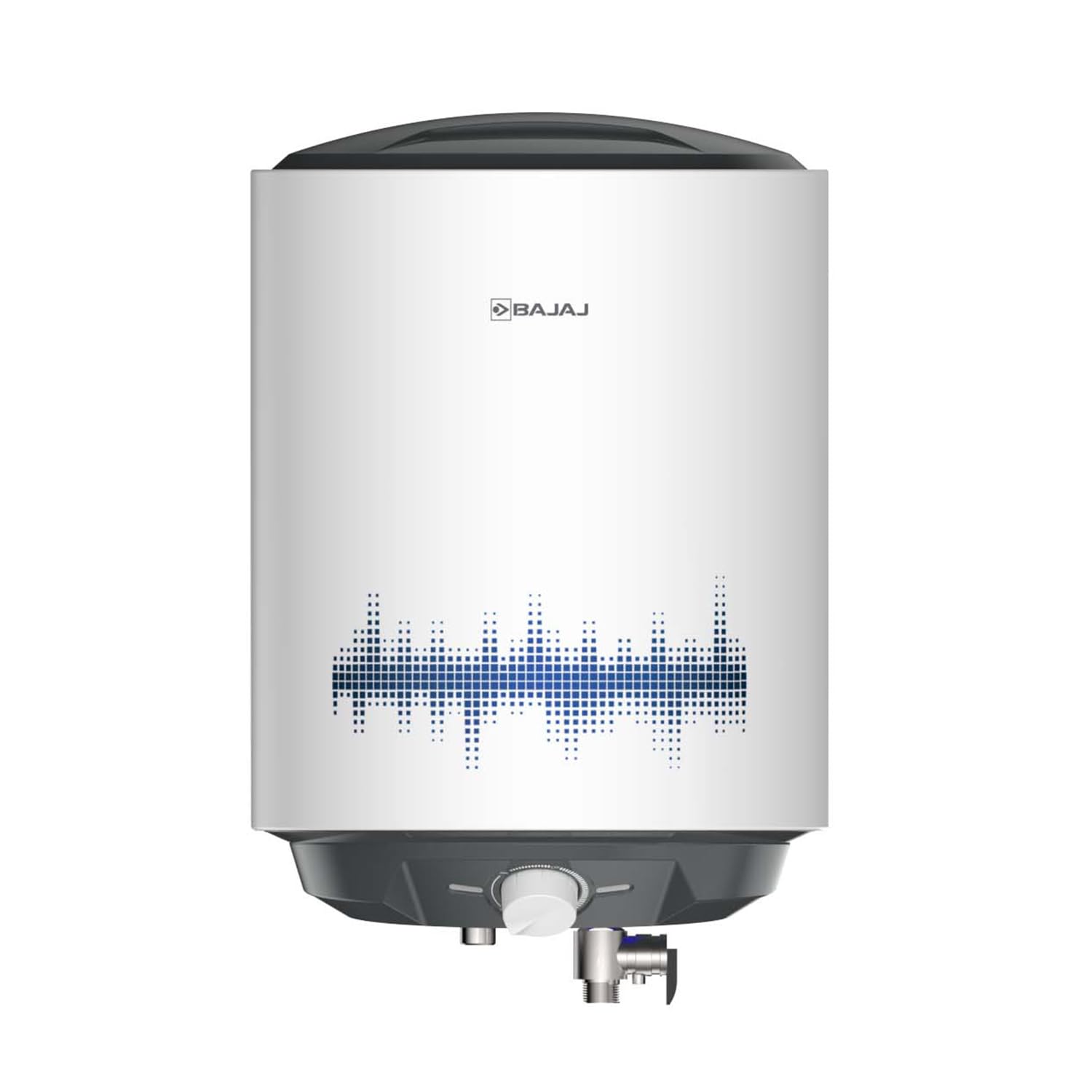 Bajaj Shield Series New Shakti 25L Vertical Storage Water Heater For Home| 5-Star Rated Geyser| Multiple Safety Systems| For High Rise Buildings| 10-Yr Tank 6-Yr Element 4-Yr Product Warranty 【White】 