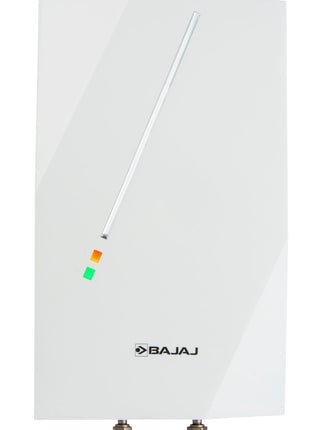 Bajaj Skive 5 Litre Instant Water Heater for home| High Grade SS Tank| Multiple Safety System| Suitable for High Rise| Shock Resistant| Rust Proof Outer| 5-Year* Tank Warranty by Bajaj 【White】 