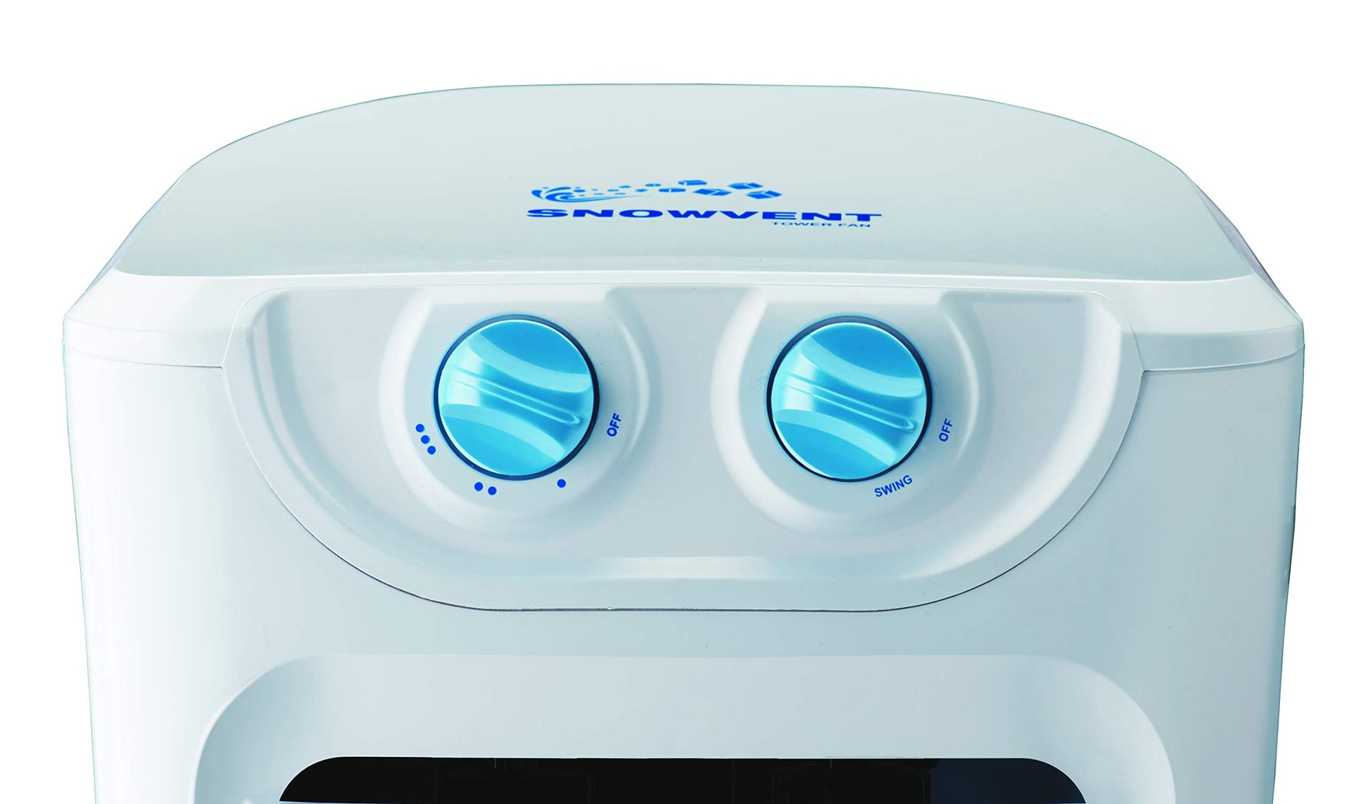 Bajaj Snowvent Tower Fan For Home| Lightweight Portable Tower AC| Tough Blower With 3 Speed Control| Cooler for home| High Air Throw with Swing Control|1- Year Warranty By Bajaj|Blue-Turquoise|1200 mm 