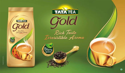 Bansi Tata Gold Leaf Green Tea, Loose Leaves - 500 Gm Pack 