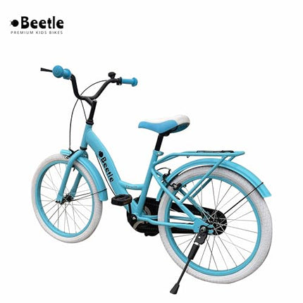Beetle Panache 20T Kids Cycle with 12 Inches Steel Frame for 6 to 10 Year olds, Turquoise Blue, Unisex 