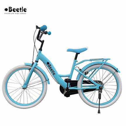 Beetle Panache 20T Kids Cycle with 12 Inches Steel Frame for 6 to 10 Year olds, Turquoise Blue, Unisex 