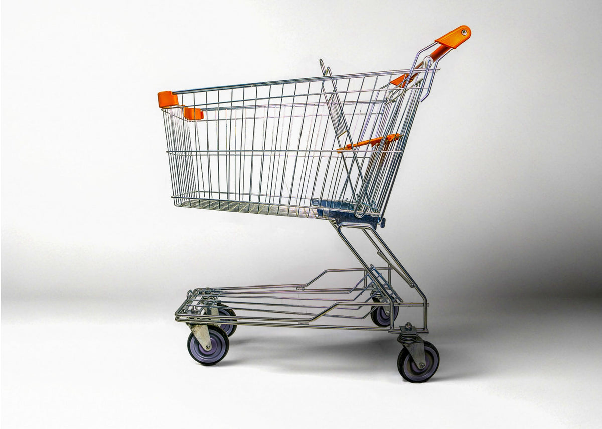 Bigapple BA-AS60 Heavy Weight King Shopping Trolley, 60L Capacity, Asian Style 