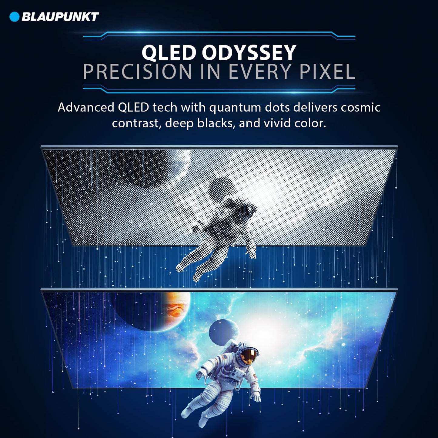 Blaupunkt 80 cm (32 inches) Quantum Dot Series QLED Google Android TV 32QD7080 