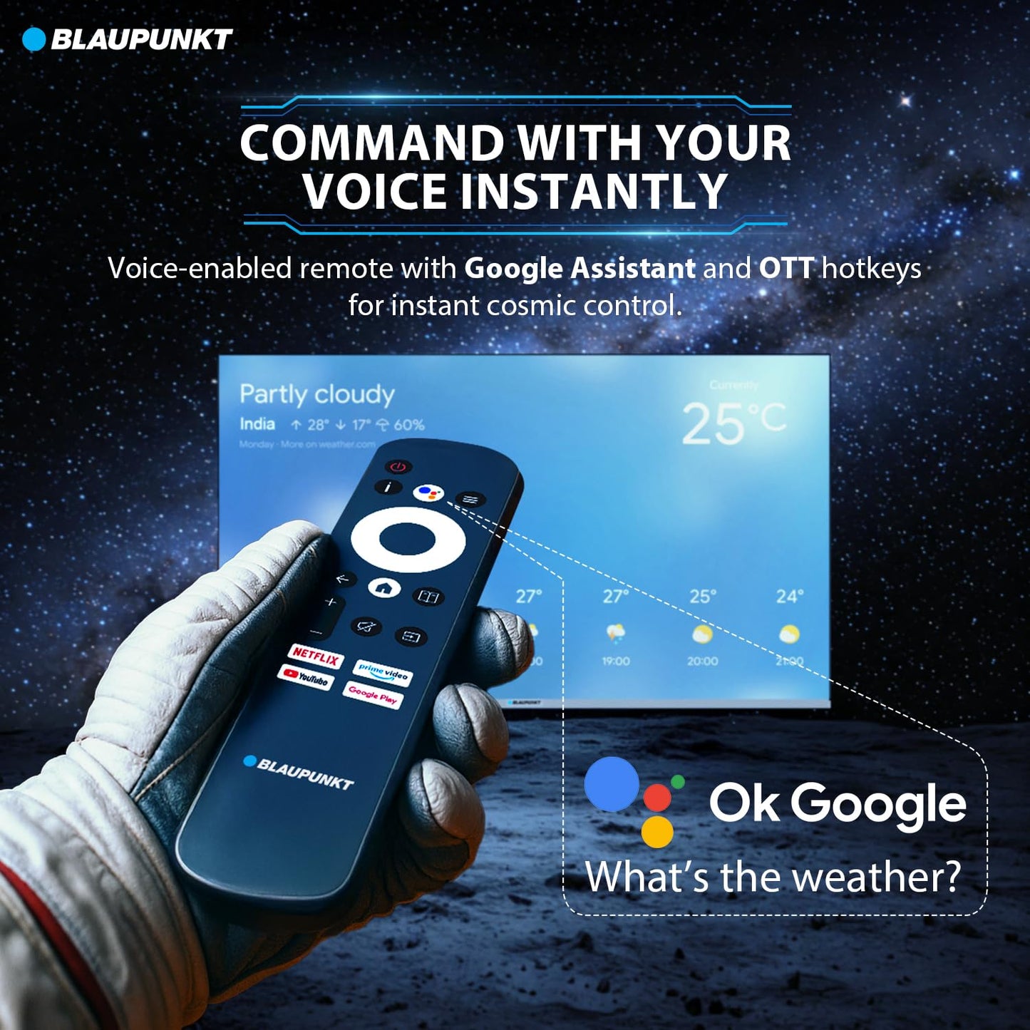 Blaupunkt 80 cm (32 inches) Quantum Dot Series QLED Google Android TV 32QD7080 