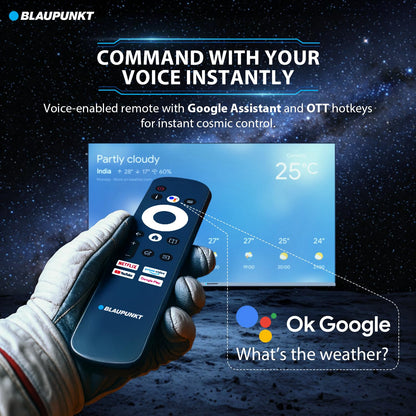 Blaupunkt 80 cm (32 inches) Quantum Dot Series QLED Google Android TV 32QD7080 