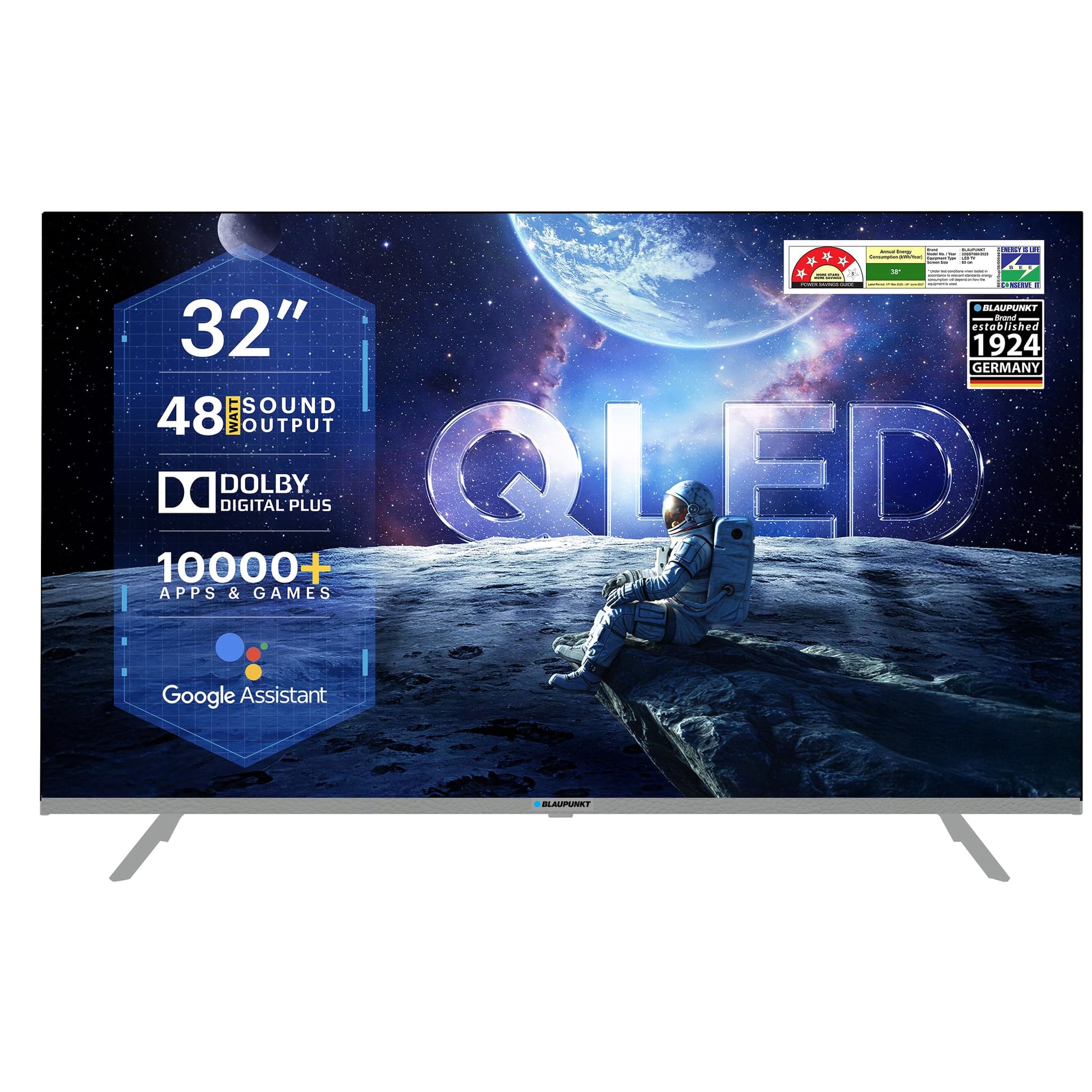 Blaupunkt 80 cm (32 inches) Quantum Dot Series QLED Google Android TV 32QD7080 