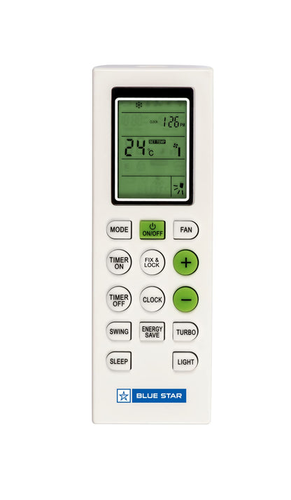 Blue Star 1.0 Ton 3 Star Split System Inv SAC (Copper, IA312VNU, 2022, Duo FInish (Matt-Gloss) White) 