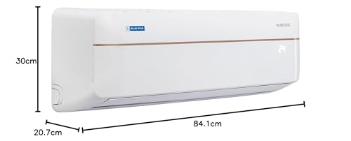 Blue Star 1.5 Ton 3 Star Convertible 4 in 1 Cooling Inverter Split AC (Copper, Multi Sensors, Dust Filter, Smart Ready, Blue Fins, Self Diagnosis, IA318VKU, White) 