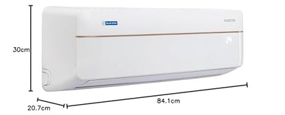Blue Star 1.5 Ton 3 Star Convertible 4 in 1 Cooling Inverter Split AC (Copper, Multi Sensors, Dust Filter, Smart Ready, Blue Fins, Self Diagnosis, IA318VKU, White) 