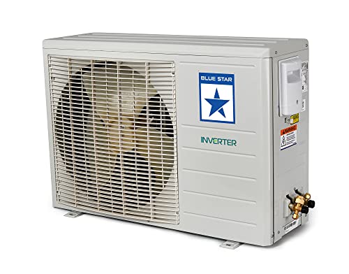 Blue Star 1.5 Ton 3 Star Convertible 4 in 1 Cooling Inverter Split AC (Copper, Multi Sensors, Dust Filter, Smart Ready, Blue Fins, Self Diagnosis, IA318VKU, White) 