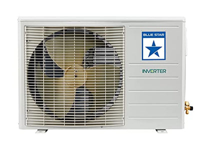 Blue Star 1.5 Ton 3 Star Convertible 4 in 1 Cooling Inverter Split AC (Copper, Multi Sensors, Dust Filter, Smart Ready, Blue Fins, Self Diagnosis, IA318VKU, White) 