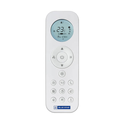 Blue Star 1.5 Ton 5 Star, 60 Months Warranty, Inverter Split AC (Copper, Convertible 5 in 1 Cooling, AI Pro, Smart Ready, 4 Way Swing, 2025 Model, IE518RNUR, White) 
