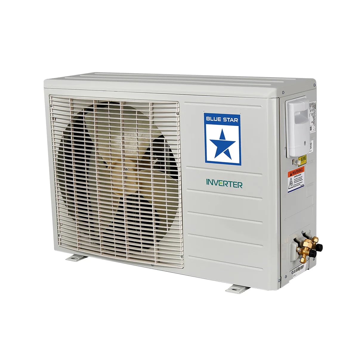 Blue Star 1.5 Ton 5 Star, 60 Months Warranty, Inverter Split AC (Copper, Convertible 5 in 1 Cooling, AI Pro, Smart Ready, 4 Way Swing, 2025 Model, IE518RNUR, White) 
