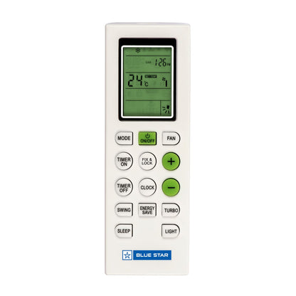 Blue Star 1.7 Ton 3 Star Inverter Split AC (Copper, Convertible 4-in-1 Cooling Mode, 2022 Model, IA319VCU, White) 