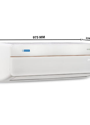 Blue Star 1.7 Ton 3 Star Inverter Split AC (Copper, Convertible 4-in-1 Cooling Mode, 2022 Model, IA319VCU, White) 