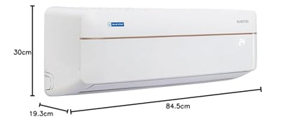 Blue Star 1 Ton 3 Star Convertible 5 in 1 Cooling Inverter Split AC (Copper, Multi Sensors, Dust Filter, Smart Ready, Blue Fins, Self Diagnosis, IC312VNUS, White) 