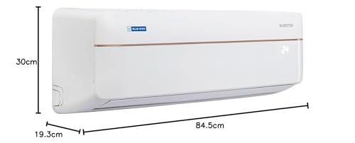 Blue Star 1 Ton 3 Star Convertible 5 in 1 Cooling Inverter Split AC (Copper, Multi Sensors, Dust Filter, Smart Ready, Blue Fins, Self Diagnosis, IC312VNUS, White) 