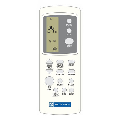 Blue Star 1 Ton (3 Star - Inverter) Split AC with Turbo Cool | PM 2.5 Filter | 5 in 1 Convertible (IC312PNU) 2024 Model 