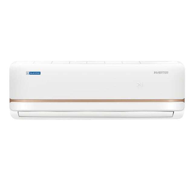 Blue Star 1 Ton 5 Star Split Inverter AC Wi-Fi with (Energy Saver, AI Pro, 5-In-One Convertible, 4-Way Swing, Comfort Sleep ID512TNUR, White) 