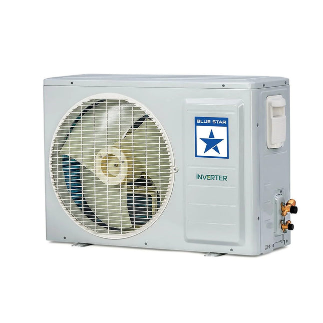 Blue Star 1 Ton 5 Star Split Inverter AC Wi-Fi with (Energy Saver, AI Pro, 5-In-One Convertible, 4-Way Swing, Comfort Sleep ID512TNUR, White) 