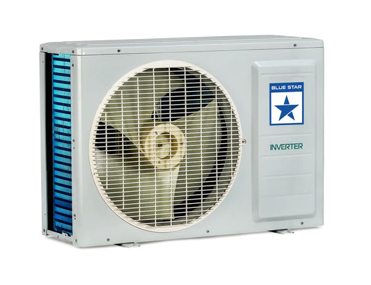 Blue Star 2 Ton 3 Star Split Inverter AC (Turbo Cool, Self Diagnosis, 5-in-1 Convertible Cooling, Comfort Sleep, Energy Saver IB324TKU, Copper Condenser) White 