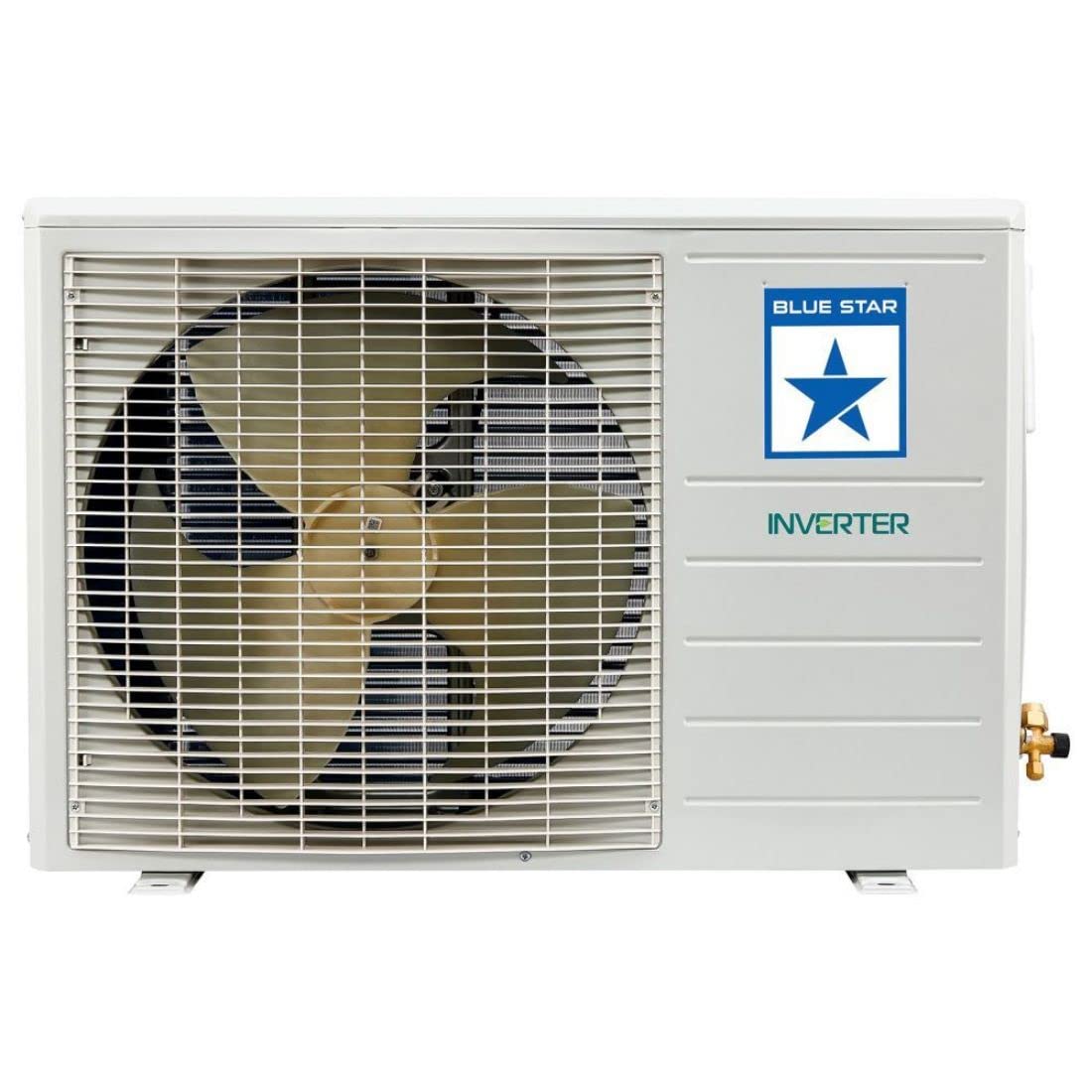 Blue Star 5 in 1 Convertible 1.5 Ton 5 Star Inverter Split Air Conditioner with Self Diagnosis & Copper Condenser (White, IC518RNU) 