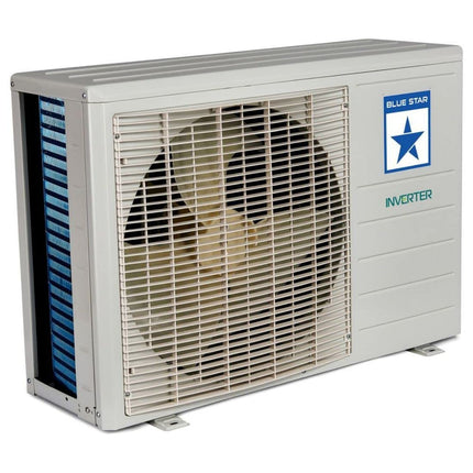 Blue Star 5 in 1 Convertible 1.5 Ton 5 Star Inverter Split Air Conditioner with Self Diagnosis & Copper Condenser (White, IC518RNU) 