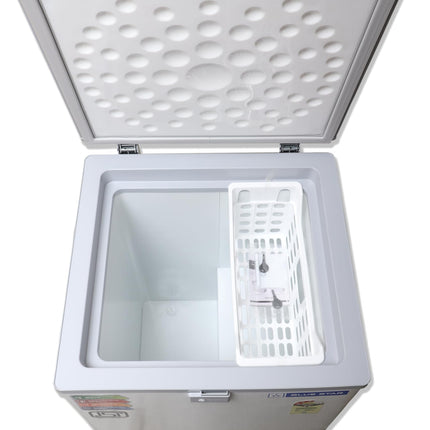 Blue Star CF3-130NEYW 130 Liter Single Door Deep Freezer (108 Liter, White, 3-star) 