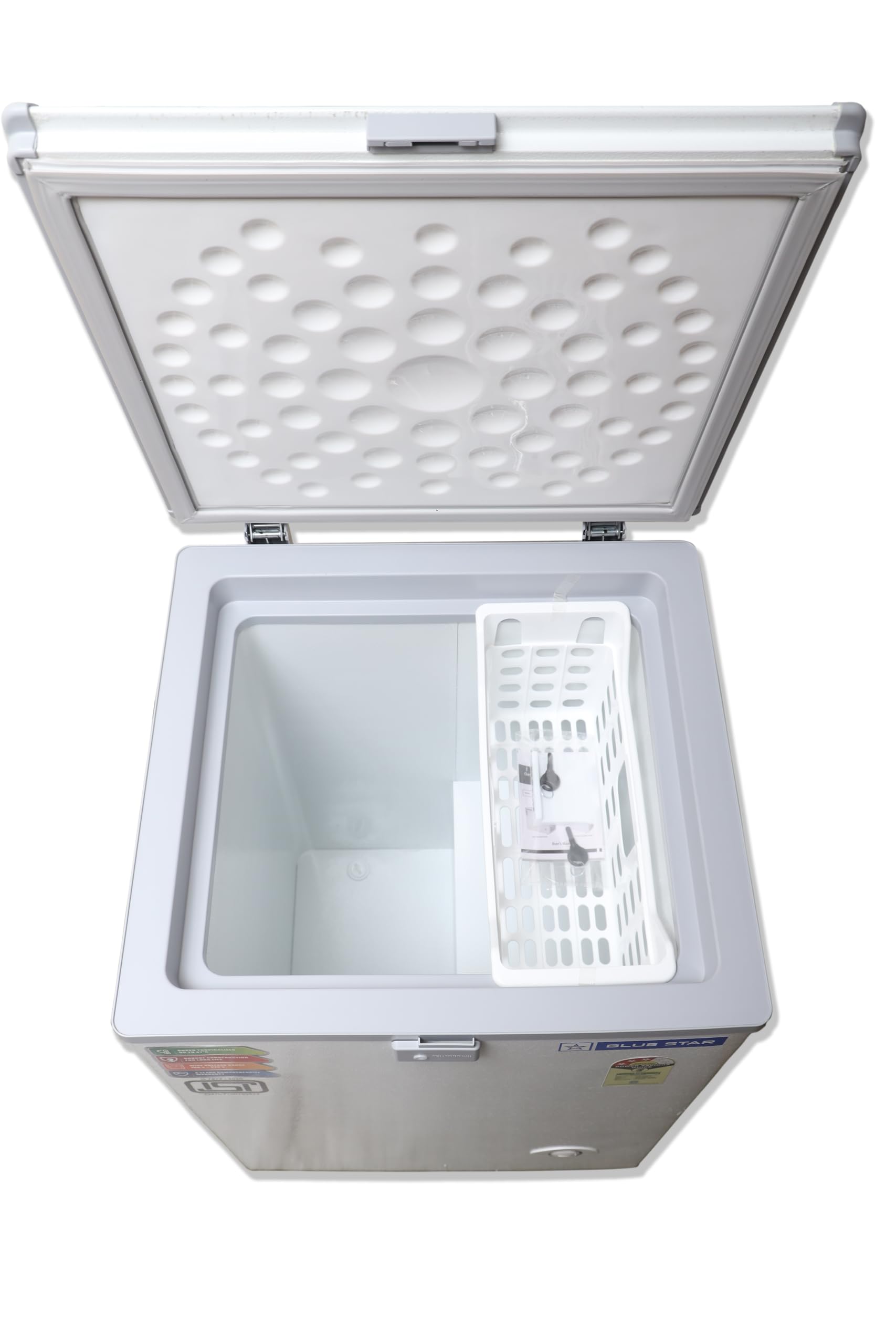 Blue Star CF3-130NEYW 130 Liter Single Door Deep Freezer (108 Liter, White, 3-star) 