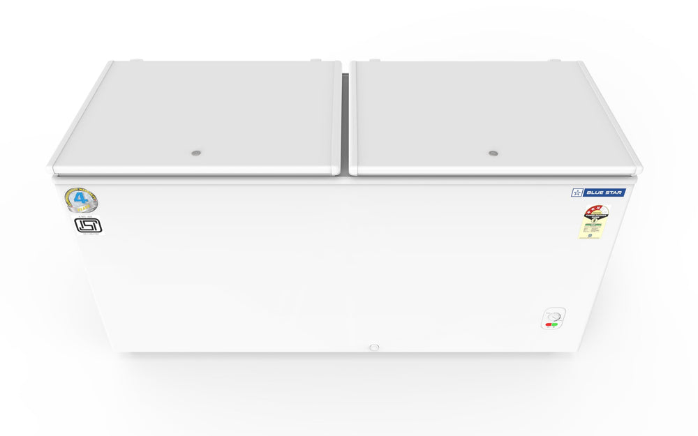 Blue Star CF3-500MPW Chest Type - Hard Top Freezer, 484 litres, Convertible, White