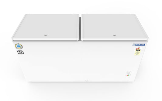 Blue Star CF3-500MPW Chest Type - Hard Top Freezer, 484 litres, Convertible, White 