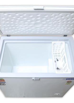 Blue Star CF4-230NEYW Single Door Deep Freezer (215 Liter, White, 4-star) 
