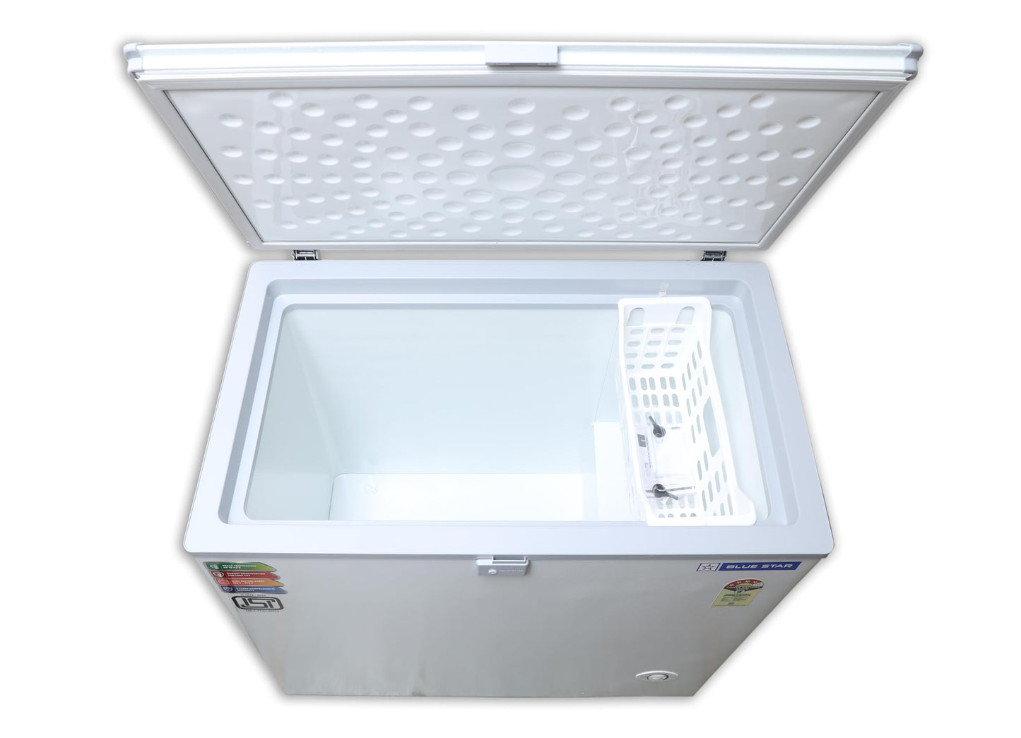 Blue Star CF4-230NEYW Single Door Deep Freezer (215 Liter, White, 4-star) 