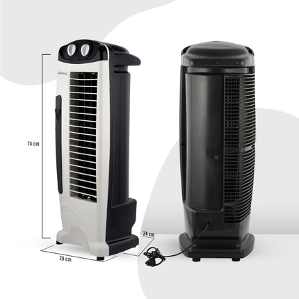 Blueberry's Tower Fan - With Powerful Air Throw,4-Way Air Flow,25 Feet Air Delivery,Low Power Consumption And Anti-Rust Body | High Speed Tower Fan For Home And Office -1 Year Warranty 