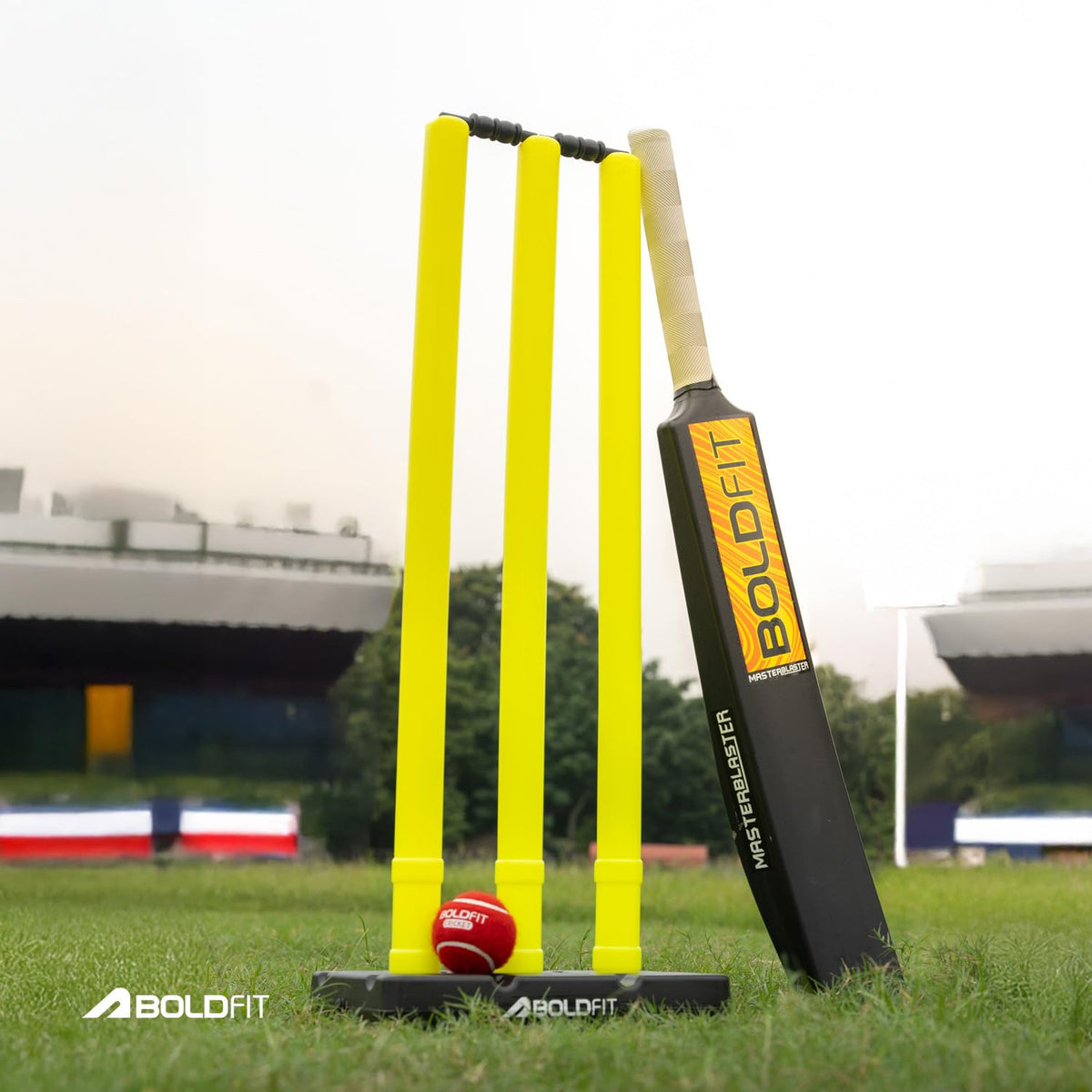 Boldfit Cricket bat Full Size Plastic bat Tennis Cricket bat Turf Tennis bat Lightweight Fiber bat Hard Plastic bat Tournament Plastic Cricket bat Standard Size Cricket Bats for Adults Fiber bat 