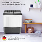 Bosch 7.5KG 5 Star Semi Automatic Top Loading Washing Machine (Spin Drum Safety Disk, Unique Impeller,WJZ751W0IN) 