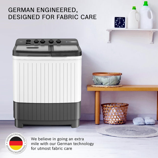 Bosch 7.5KG 5 Star Semi Automatic Top Loading Washing Machine (Spin Drum Safety Disk, Unique Impeller,WJZ751W0IN) 