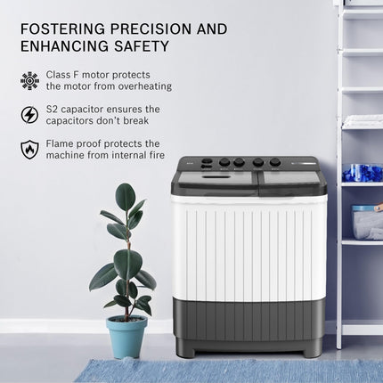 Bosch 7.5KG 5 Star Semi Automatic Top Loading Washing Machine (Spin Drum Safety Disk, Unique Impeller,WJZ751W0IN) 