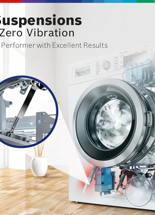 Bosch 8KG 5 Star Fully-Automatic Front Loading Washing Machine (WAJ28260IN,White,AI Active Water Plus,In-Built Heater) 