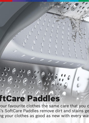 Bosch 8KG 5 Star Fully-Automatic Front Loading Washing Machine (WAJ28260IN,White,AI Active Water Plus,In-Built Heater) 