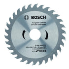 Bosch Professional Circular Saw Blade For Wood 4''/ 100mm Dia, 20mm Bore, 30 Teeth, Pack Of 1 