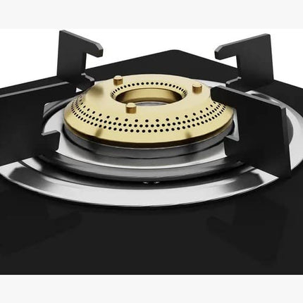 Bosch Tabletop Cooktop 60 cm 4 Burner - PNP0E6W10I, XXL Burner, Safety, Reliability, High Efficiency, Life Warranty* on Glass 