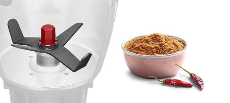 Bosch TrueMixx Pro MGM8856BIN 1000 Watt 5 Jar Mixer Grinder, (Black) 