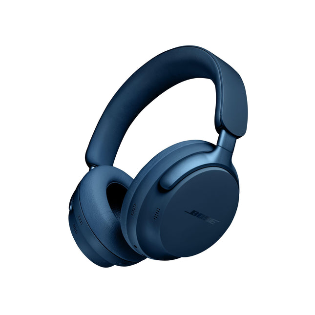Bose QuietComfort Ultra Bluetooth Headphones, Wireless Headphones with Spatial Audio, Over Ear Noise Cancelling Headphones with Mic, Up to 24 Hours of Battery Life, Lunar Blue - Limited Edition Color 