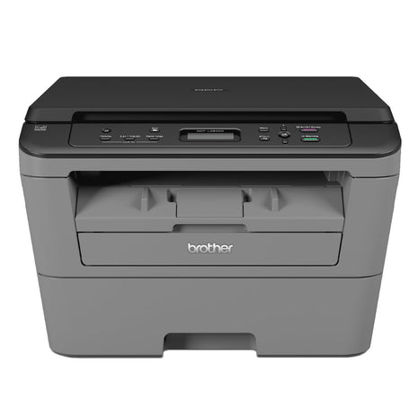 Brother DCP-L2520D Automatic Duplex Laser Printer with 30 Pages Per Minute Print Speed, Multifunction (Print Scan Copy), 2 in 1 (ID) Copy Button, LCD Display, 32 MB Memory, 250 Sheet Paper Tray, USB 