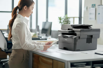 Brother DCP-L2640DW New Launch Auto Duplex Laser Printers, 34 PPM, Print Scan Copy, LCD Display, ADF, 256MB Memory(WiFi Direct LAN USB), 250 Sheet Tray, 2 in 1 (ID) Copy Button,Free Installation,Black 