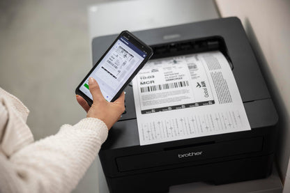 Brother HL-L2440DW(New Launch)Auto Duplex Monochrome Laser Printer,30 PPM Print Speed,LCD Display,64 MB Memory,(WiFi Direct LAN USB),250 Sheet Paper Tray,3000 Pages Inbox Toner,Free Installation,Black 